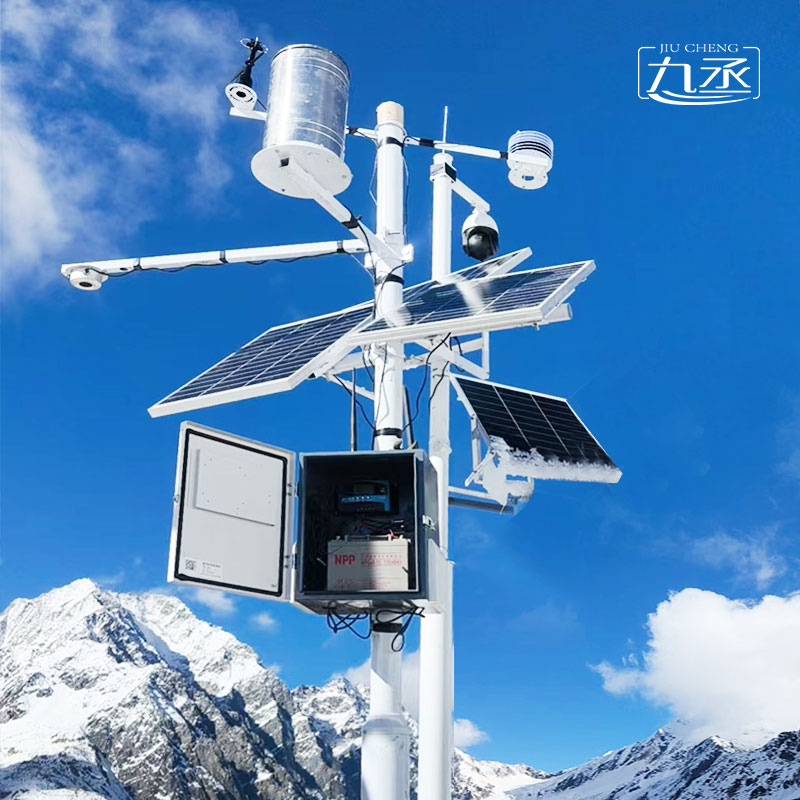 西藏雪深監(jiān)測站案例圖